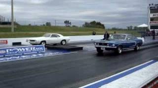 69 COPO Camaro 427 vs 68 428 SCJ Mustang [upl. by Downall]