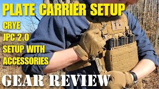 Setting up my plate carrier Crye JPC 20 with accessories [upl. by Auqcinahs]