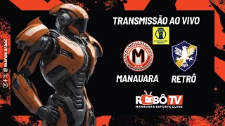 MANAUARA x RETRÔ PE  AO VIVO E COM IMAGENS  OITAVAS DE FINAL  BRASILEIRO SÉRIE D 2024 [upl. by Alessig148]