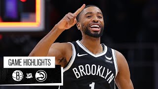 Game Highlights  Brooklyn Nets vs Atlanta Hawks  12623 [upl. by Ree854]