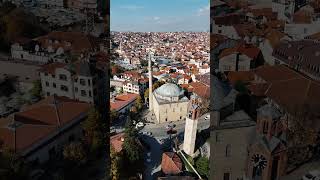 Prishtine  Mosque 4K Dji mini 4 pro  Xhamia e madhe  Dita Xhuma [upl. by Mayyahk]