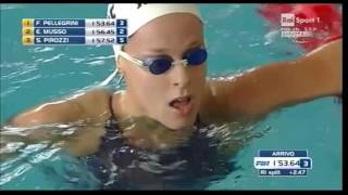 Federica Pellegrini al 40° Meeting di Nuoto a Massarosa [upl. by Ushijima]