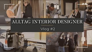 Ein Tag im Leben eines Innenarchitekten bei HOMEMATE │Vlog Interior Designer [upl. by Retxab936]