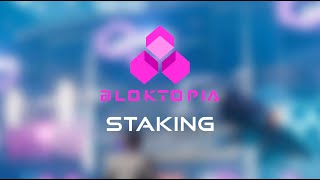 Bloktopia Staking in the Metaverse [upl. by Shaffert]