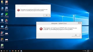 How to Fix WDScoredll WDSUTILdll are Missing Errors in Windows PC [upl. by Knoll]