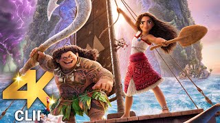 MOANA 2 All Clips  Trailer 4K ULTRA HD 2024 [upl. by Llennhoj]