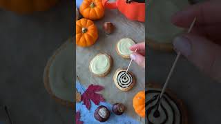 TUTO HALLOWEEN N°2 🕸️ Biscuits toile d’araignée [upl. by Neumann674]