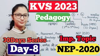 KVS Pedagogy  National Education Policy 2020  FLN  NEP 2020  Foundational Literacy  KVS 2023 [upl. by Eelrebma]