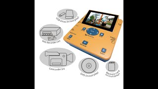 WOLVERINE TransMedia Home Movies Digitizer Convert Camcorders VCR’s and DVD’s Videos into Digital [upl. by Gallenz]