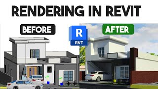 Rendering In Revit  Render In Revit Architecture  Architecture Lab [upl. by Hsepid767]