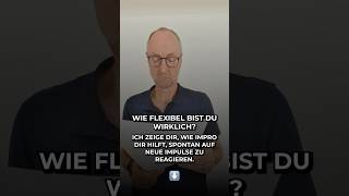 Flexibilität durch Impro 🙌🏽 improtheater impro coaches flexibel [upl. by Aruasi]