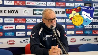 25🎙CONFERENZA MISTER BRAGLIA IN VISTA DI GUBBIOPESCARA 🔴🔵🐺 [upl. by Ahtnicaj]