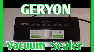 Unboxing Geryon Vacuum Sealer and testing it [upl. by Joao]