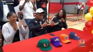 National Signing Day Canes Snag 4Star Running Back [upl. by Vickie796]