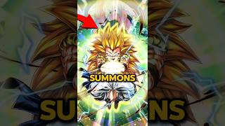 Summoning for NEW LF SSJ3 GOTENKS🥵Dragon Ball Legends dragonballlegends dbl dblegends [upl. by Sanjiv]