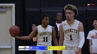 Encinal vs Alameda High School Boys Basketball LIVE 2219 2 [upl. by Ecad]