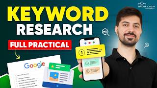 SEO Keyword Research 2024  How to do Keyword Research for SEO with Practical  Full Tutorial [upl. by Issi]