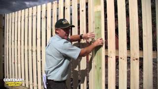 Fence Building  How to Build a Timber Fence [upl. by Mclaurin705]