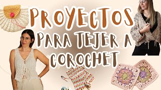 ¡Increíbles Proyectos de Crochet Ayúdame a Elegir el Primero 👏🧶 [upl. by Enelyaj]