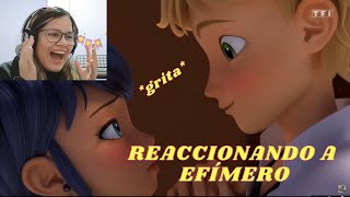 Reaccionando a EFÍMERO EPHEMERAL El episodio 100 de MIRACULOUS LADYBUG [upl. by Anerak]