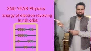 Energy of electron in nth orbit 2nd year [upl. by Eceinert]