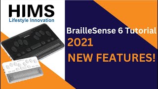 BrailleSense 6  New Features [upl. by Maxma]