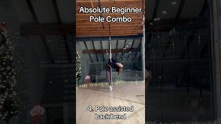 Absolute Beginner Pole Dance Combo [upl. by Norrv]