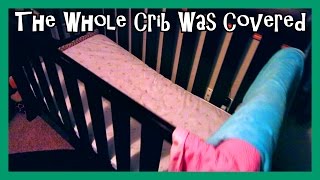 VOMIT WAS EVERYWHERE  Toddler Pukes In Crib [upl. by Martijn]