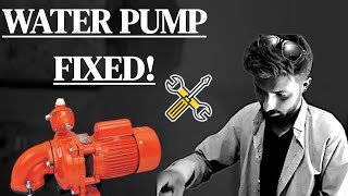 Quick Water Pump Fix Solving Electrical Issues with Simple Tricks [upl. by Knapp]