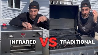 Infrared Grill VS Traditional Grill  What is the difference infraredgrill gasgrill bbqgrill [upl. by Annaoj82]