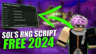 Sols Rng Script Hack 2024  FAST Auto Roll AURA HACK  INF BOOST ITEM LUCK  OP CHEAT 2024 [upl. by Cappello]