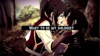 Want To Be My Soldier「AMV」 [upl. by Nacul]