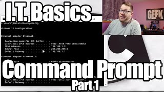 Basic Skills for Entry Level IT Jobs  Command Prompt Part 1 [upl. by Haggerty]