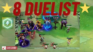 8 DUELIST TEAM COMP  Hyper Roll TFT [upl. by Isia]