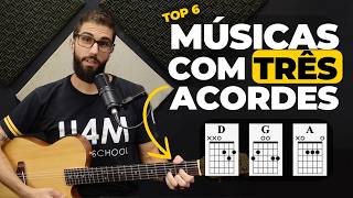 Músicas FÁCEIS de Aprender com Apenas 3 Acordes no Violão D G e A [upl. by Sklar431]