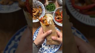 This is how you can make chicken fajita wraps with reamy fajita saucechickenfajitasfood recipe [upl. by Navnod]