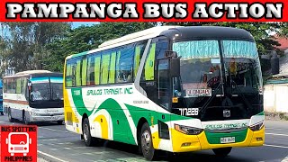 SAN FERNANDO CITY PAMPANGA BUS ACTION  LAZATIN BLVD CORNER JOSE ABAD SANTOS AVENUE [upl. by Westlund]