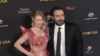 Emilie de Ravin at 2018 G Day USA Los Angeles Black Tie Gala [upl. by Arraes211]