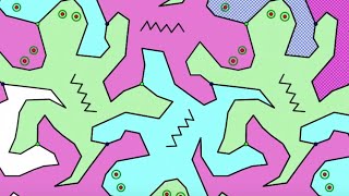 Escher Lizard Tessellation [upl. by Shannon]