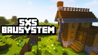 5x5 Bausystem  Minecraft für Anfänger 118 48  LarsLP [upl. by Leinoto886]