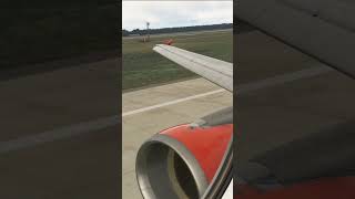 Fenix A319 EasyJet Landing in Düsseldorf MSFS  Flight Simulator [upl. by Eintroc]