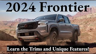 2024 Nissan Frontier Trim Breakdown [upl. by Kazimir]