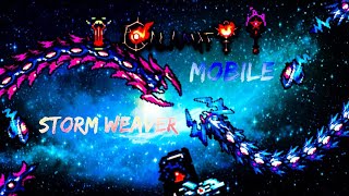 Terraria TModLoader mobile Calamity Mod  Revengeance  Death Storm Weaver [upl. by Lynett]