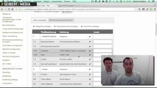 Linchpin  Social Intranet with Confluence  The Navigation Menu Editor  Demo [upl. by Nojad756]