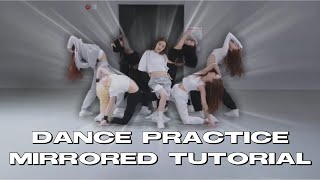 XG  Tippy Toes DANCE PRACTICE MIRRORED TUTORIAL [upl. by Ansela960]