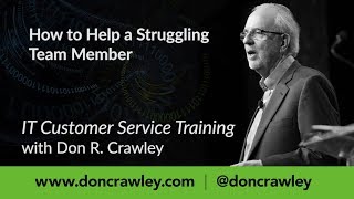 How to Help a Struggling Team Member Customer Service Training 101 [upl. by Trow766]