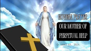 The Novena for Wednesday October 02 2024 The Perpetual Help Novena [upl. by Ahsikal]