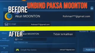 Cara unbind paksa akun moonton [upl. by Nitsid]