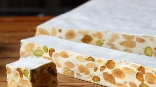 Torrone Italian Nut amp Nougat Confection – Great Valentine’s Day Treat [upl. by Copland]