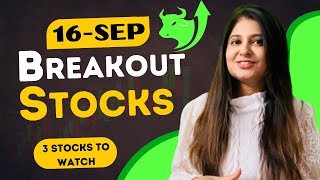 Kavitastocks  CASH BREAKOUT STOCKS IN WATCHLIST16SEP Techno funda Analysis [upl. by Anahsit]